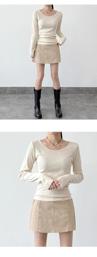 Cotton Long Sleeve Tee