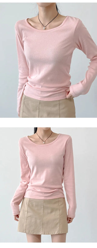 Cotton Long Sleeve Tee