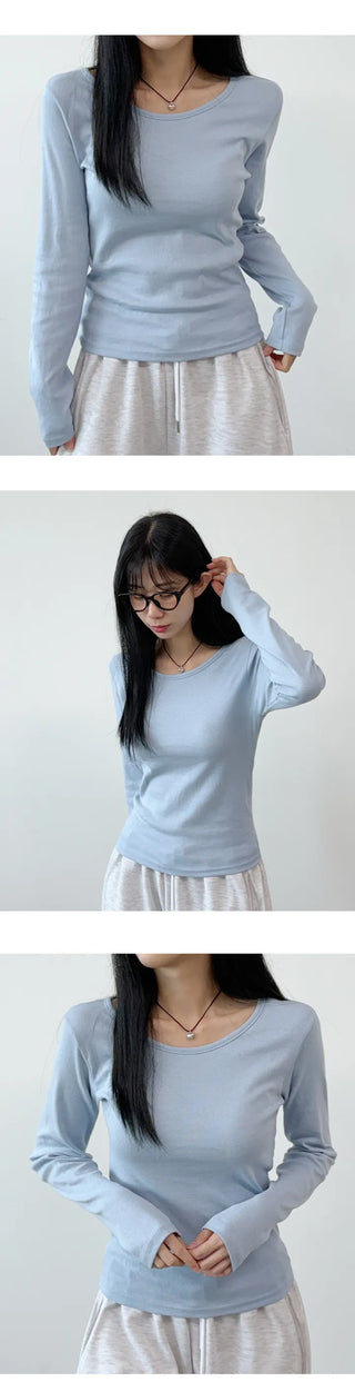 Cotton Long Sleeve Tee