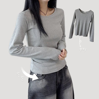 Cotton Long Sleeve Tee