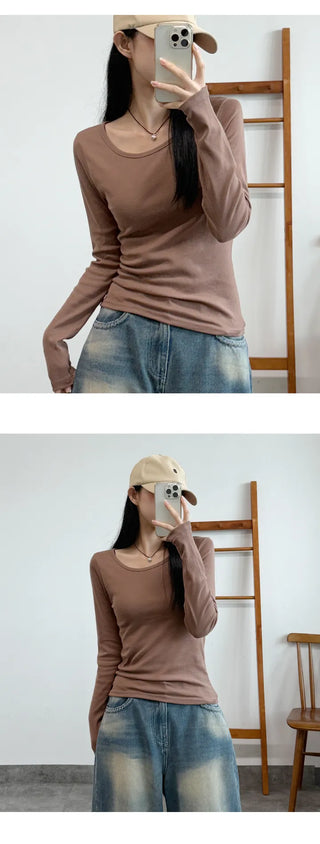 Cotton Long Sleeve Tee