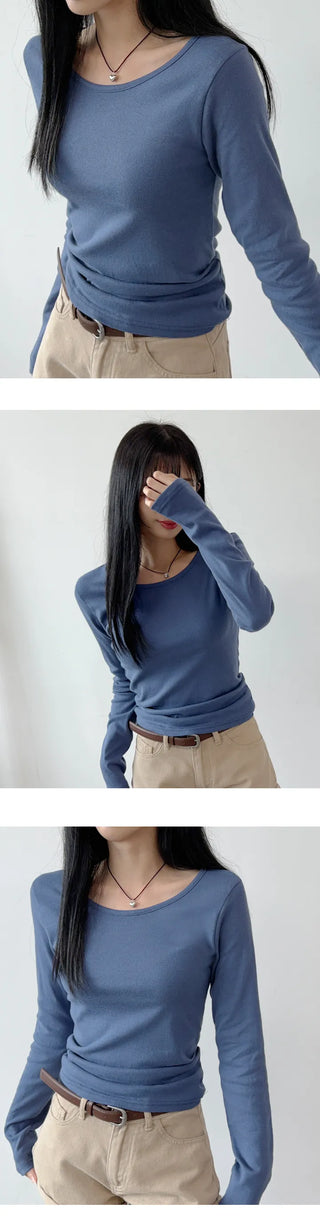 Cotton Long Sleeve Tee
