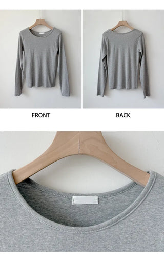 Cotton Long Sleeve Tee