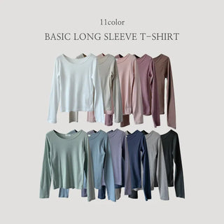 Cotton Long Sleeve Tee
