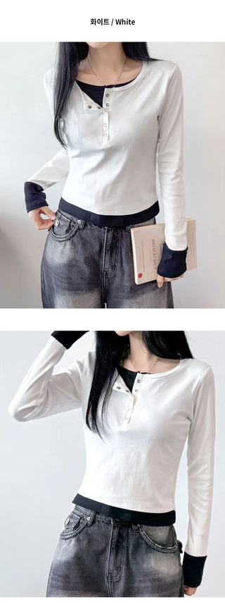 Layered Long Sleeve Tee