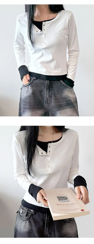 Layered Long Sleeve Tee