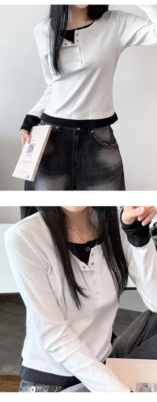 Layered Long Sleeve Tee