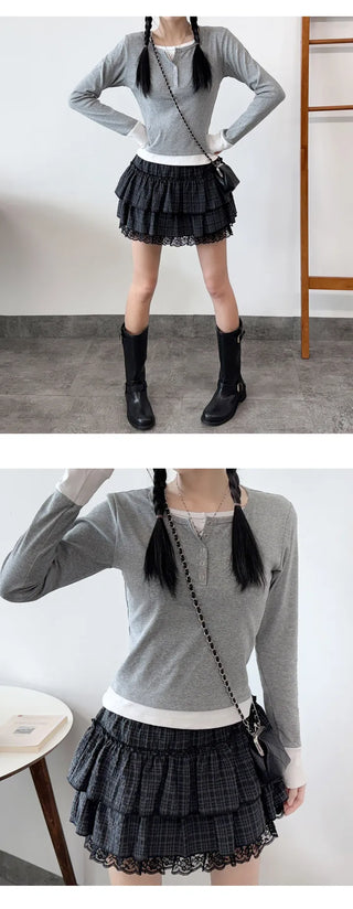 Layered Long Sleeve Tee