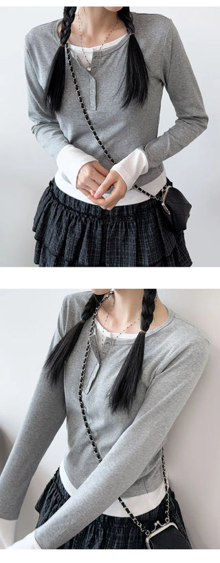 Layered Long Sleeve Tee