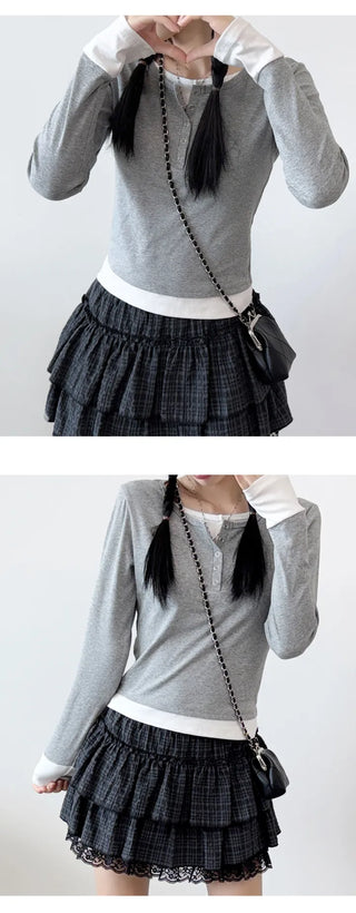 Layered Long Sleeve Tee