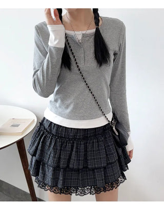 Layered Long Sleeve Tee