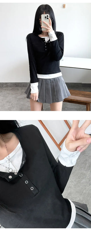 Layered Long Sleeve Tee
