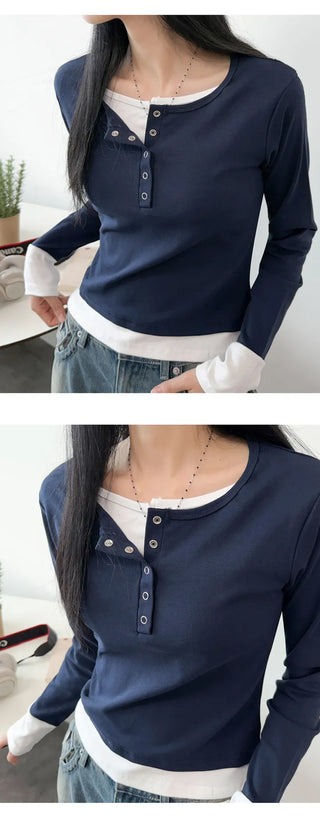 Layered Long Sleeve Tee