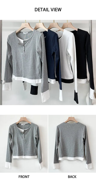 Layered Long Sleeve Tee