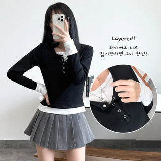 Layered Long Sleeve Tee