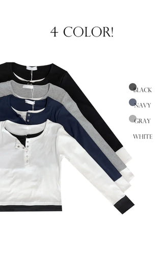Layered Long Sleeve Tee