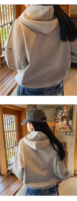 Boxy Zip Hoodie