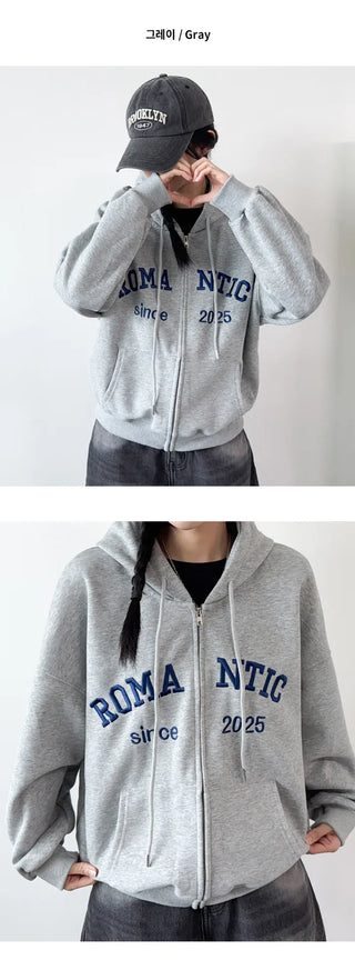 Boxy Zip Hoodie