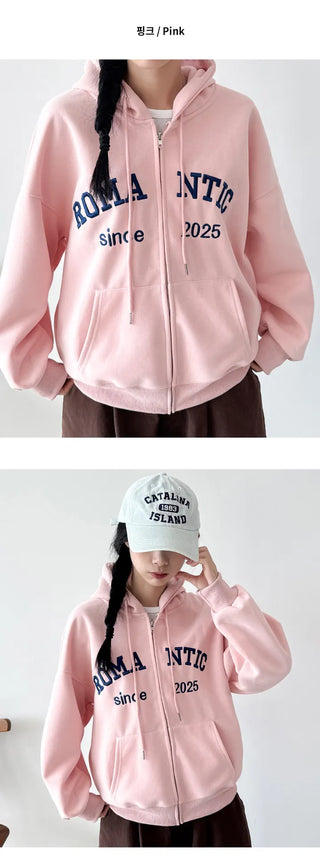Boxy Zip Hoodie