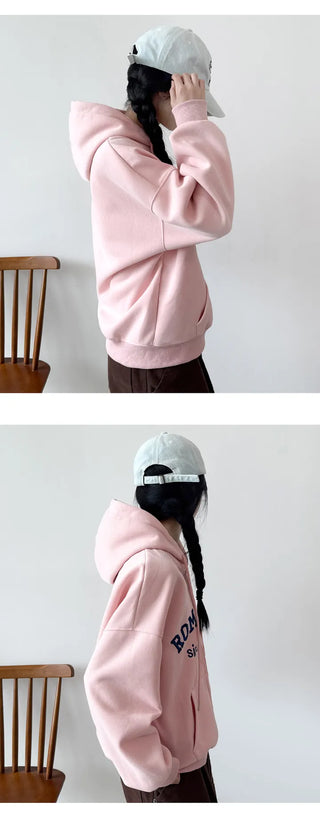 Boxy Zip Hoodie