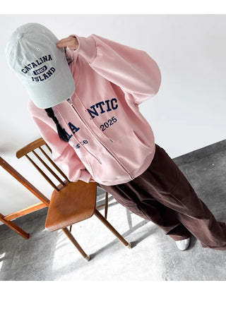 Boxy Zip Hoodie