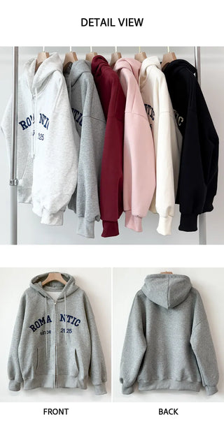Boxy Zip Hoodie