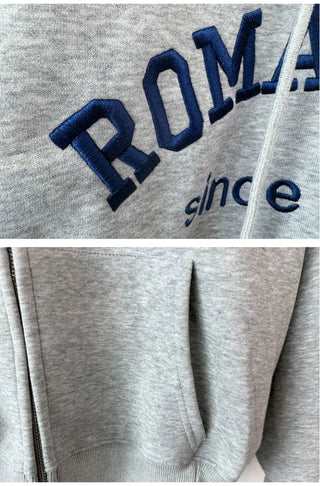 Boxy Zip Hoodie