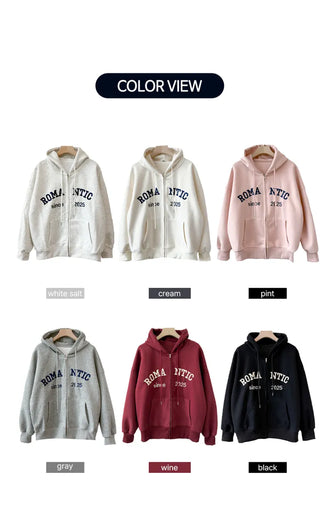 Boxy Zip Hoodie