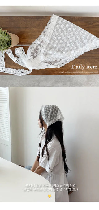 Lace Hair Bandana