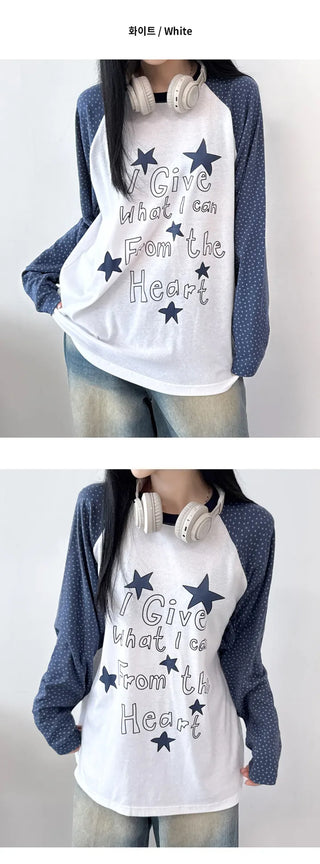 Star Print Tee