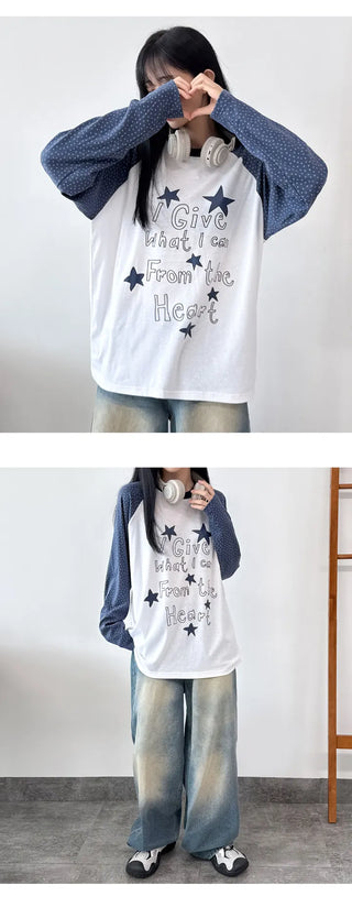 Star Print Tee