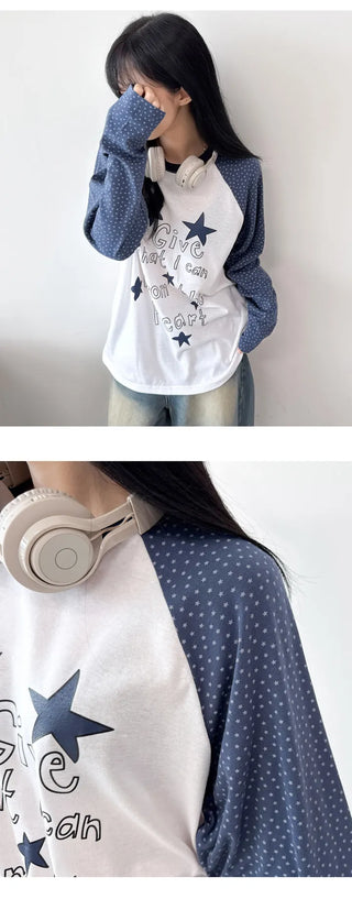 Star Print Tee