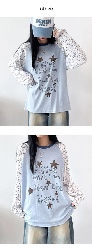 Star Print Tee