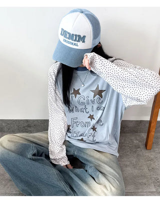 Star Print Tee