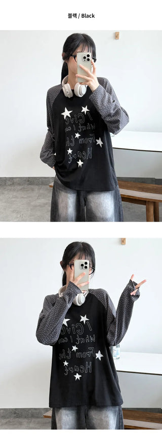 Star Print Tee