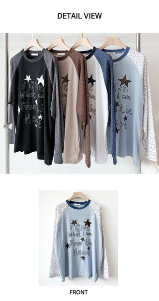 Star Print Tee