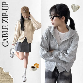 Cable Knit Cardigan