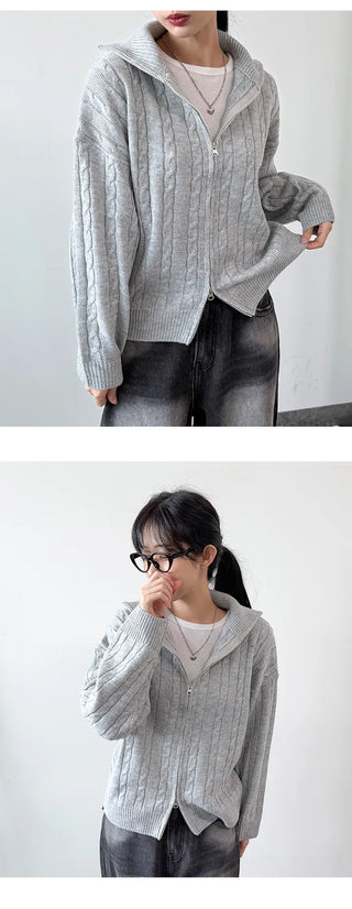 Cable Knit Cardigan