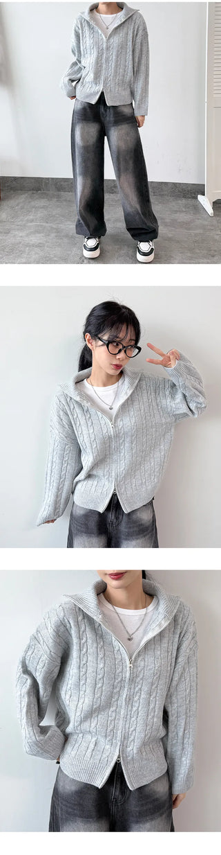Cable Knit Cardigan