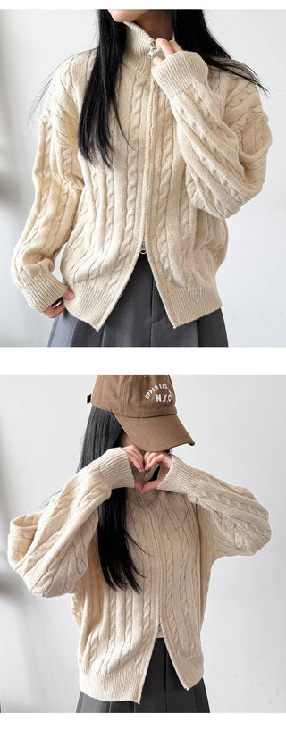 Cable Knit Cardigan