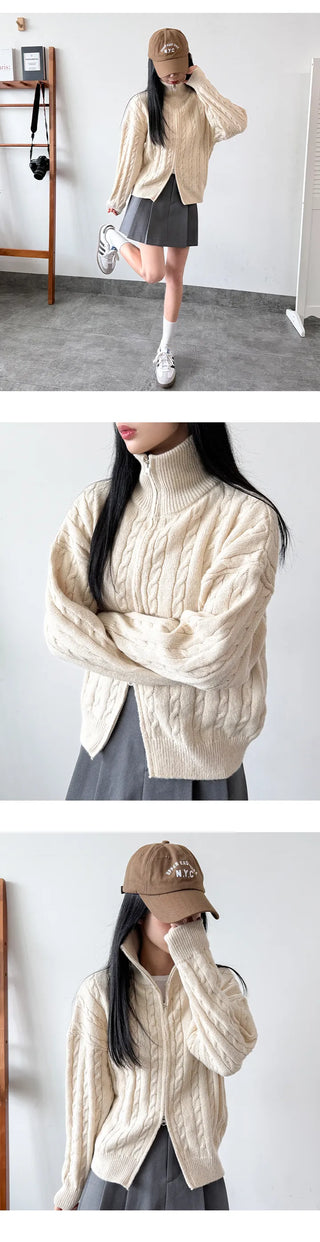 Cable Knit Cardigan