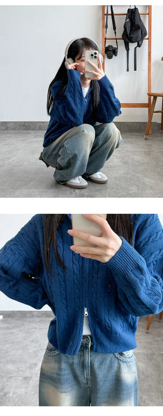 Cable Knit Cardigan