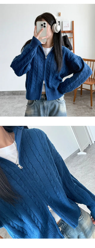 Cable Knit Cardigan