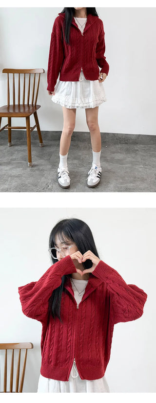 Cable Knit Cardigan