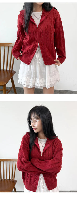 Cable Knit Cardigan
