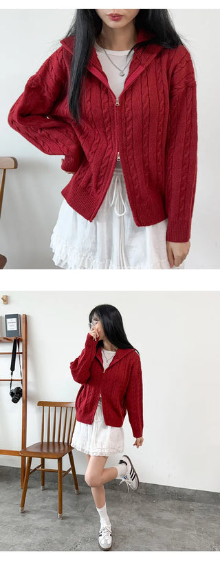 Cable Knit Cardigan