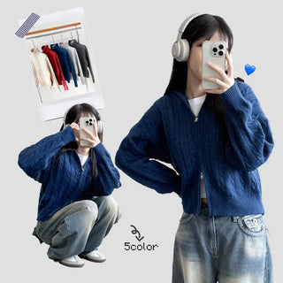 Cable Knit Cardigan