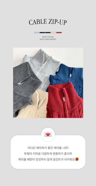 Cable Knit Cardigan