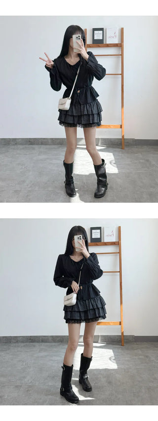 Tie Sleeve Blouse