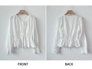Tie Sleeve Blouse